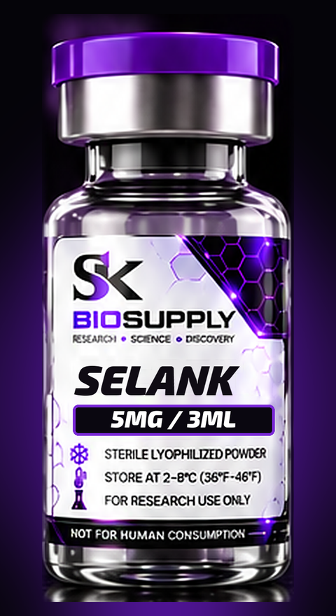 Selank 5mg vial